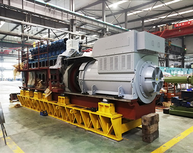 贵州省盘州红达瓦斯电站项目配4台PA视讯官方集团6极高压1550KW/10.5KV