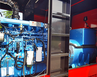 PA视讯官方集团400KW/400V发电机应用于国内某租赁项目