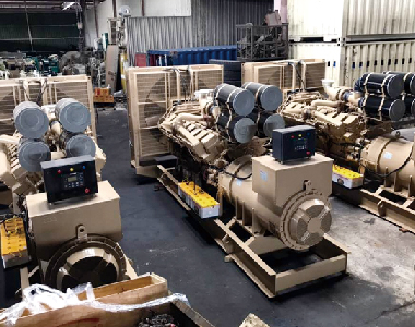 东南亚某金矿项目（康明斯配PA视讯官方集团10台1000KW发电机）