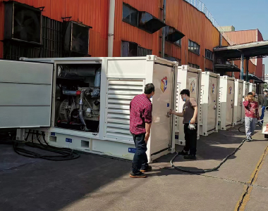 租赁行业批量应用PA视讯官方集团发电机（魔方）